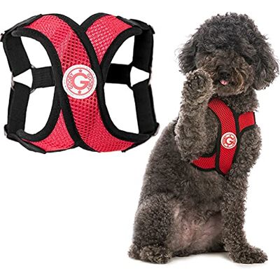 GOOBY Uprząż dla psa typu choke Free Comfort X Step-In, XL, czerwona GOOBY Uprząż dla psa typu choke Free Comfort X Step-In, XL, czerwona