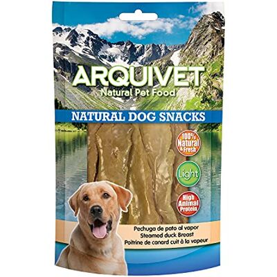 Arquivet - Peito de pato no vapor - Duck - 100 g - Przekąska dla psa Arquivet - Peito de pato no vapor - Duck - 100 g - Przekąska dla psa
