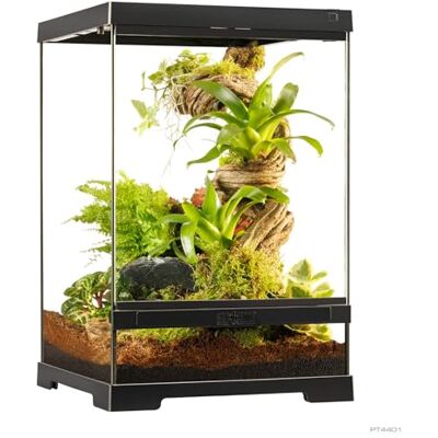 Exo Terra Terrarium ze szkła Pro, XS, 30 x 30 x 45 cm-ROZMIAR Exo Terra Terrarium ze szkła Pro, XS, 30 x 30 x 45 cm-ROZMIAR