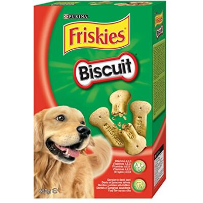 Friskies Purina Biscuit ORYGINALNE ciasteczka dla psów 6 x 650 g Friskies Purina Biscuit ORYGINALNE ciasteczka dla psów 6 x 650 g