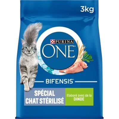 Purina ONE Kot sterylizowany indyk 3KG Purina ONE Kot sterylizowany indyk 3KG