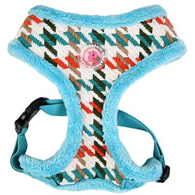 PINKAHOLIC NATD-HA7587-AQ-L ZUZUZU HARNESS AQUA L Uprząż dla psa PINKAHOLIC NATD-HA7587-AQ-L ZUZUZU HARNESS AQUA L Uprząż dla psa