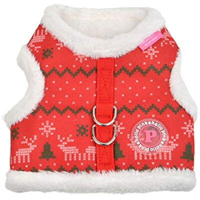 PINKAHOLIC Noelle Pinka Harness czerwony S Uprząż dla psów 60 g PINKAHOLIC Noelle Pinka Harness czerwony S Uprząż dla psów 60 g