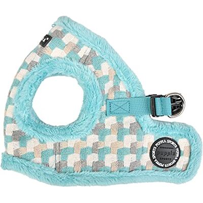 Puppia Szelki dla małych i średnich psów ARDEN HARNESS B regulowane i wygodne, Aqua Puppia Szelki dla małych i średnich psów ARDEN HARNESS B regulowane i wygodne, Aqua