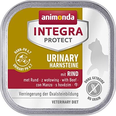 Animonda INTEGRA PROTECT karma dla kotów mokra urinary kamień szczawiowy kurczak (16 x 100 g), zalecana przez weterynarza w przypadku kamieni moczowych, opracowana przez weterynarzy karma uzupełniająca dla Animonda INTEGRA PROTECT karma dla kotów mokra urinary kamień szczawiowy kurczak (16 x 100 g), zalecana przez weterynarza w przypadku kamieni moczowych, opracowana przez weterynarzy karma uzupełniająca dla