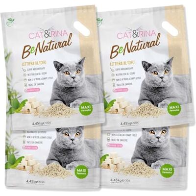 CAT&RINA żwirek dla kota Tofu 10 l. Zbrylający się roślinny żwirek dla kota. Do 60 dni użytkowania. Utylizuje się w organicznej lub toalecie. Piasek przeciwzapachowy, klasyczny zapach, 4 szt CAT&RINA żwirek dla kota Tofu 10 l. Zbrylający się roślinny żwirek dla kota. Do 60 dni użytkowania. Utylizuje się w organicznej lub toalecie. Piasek przeciwzapachowy, klasyczny zapach, 4 szt