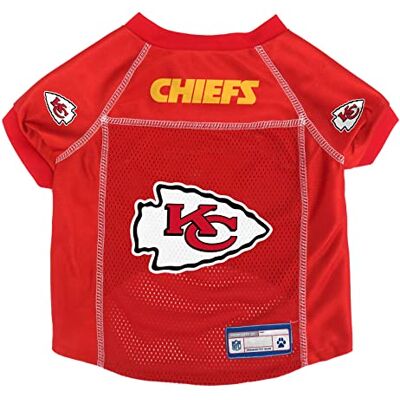 320134-CHIE-M NFL Kansas City Chiefs koszulka dla zwierząt domowych, rozmiar M 320134-CHIE-M NFL Kansas City Chiefs koszulka dla zwierząt domowych, rozmiar M