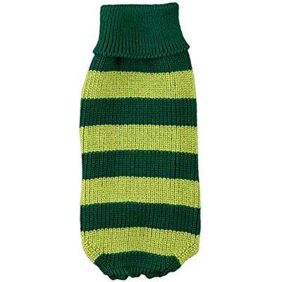 Arppe 2672014502 sweter vintage paski zielony Arppe 2672014502 sweter vintage paski zielony