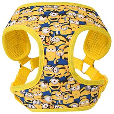 MINIONS The Rise of Gru uprząż dla małych psów, żółta, w jednym rzędzie MINIONS The Rise of Gru uprząż dla małych psów, żółta, w jednym rzędzie