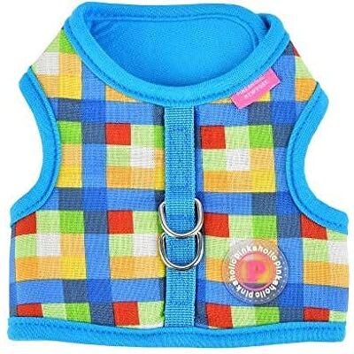 PINKAHOLIC NATA-HJ7553-BL-S VIVICA PINKA HARNESS S uprząż dla psa, S, niebieska PINKAHOLIC NATA-HJ7553-BL-S VIVICA PINKA HARNESS S uprząż dla psa, S, niebieska