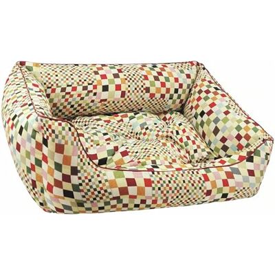 Dandy Dog Legowisko dla psa Cube – zdejmowana poszewka z nadającym się do prania antyalergicznym wypełnieniem, wyjmowana poduszka wewnętrzna, rozmiar L Dandy Dog Legowisko dla psa Cube – zdejmowana poszewka z nadającym się do prania antyalergicznym wypełnieniem, wyjmowana poduszka wewnętrzna, rozmiar L