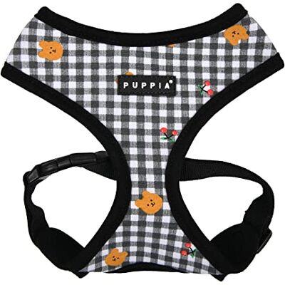 Puppia Wiosenne i letnie modne szelki dla psa, Black_Baba, S Puppia Wiosenne i letnie modne szelki dla psa, Black_Baba, S