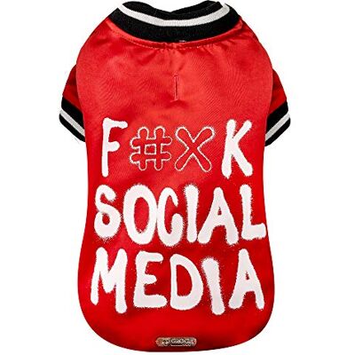 Croci Wyściełana kurtka Social Media 25 Cm 22 g Croci Wyściełana kurtka Social Media 25 Cm 22 g