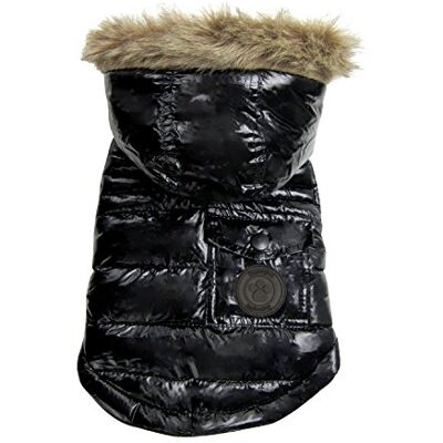 FouFou Dog FFD 61078 2016 Winter Coat płaszcz dla psa, XXXL, czarny FouFou Dog FFD 61078 2016 Winter Coat płaszcz dla psa, XXXL, czarny