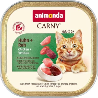 Animonda Dorosły kurczak + jeleń 32 x 85 g Animonda Dorosły kurczak + jeleń 32 x 85 g