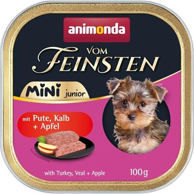 Animonda Junior Mini z indykiem, cielęciną i jabłkiem 32 x 100 g Animonda Junior Mini z indykiem, cielęciną i jabłkiem 32 x 100 g
