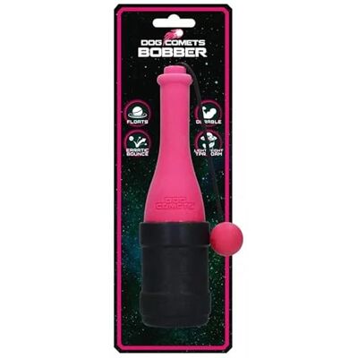 Dog Comets Bobber – 23 cm – zabawka dla psa – piłka dla psów – odpowiednia dla dużych psów – pływająca zabawka do aportowania – pianka TPR – różowa Dog Comets Bobber – 23 cm – zabawka dla psa – piłka dla psów – odpowiednia dla dużych psów – pływająca zabawka do aportowania – pianka TPR – różowa