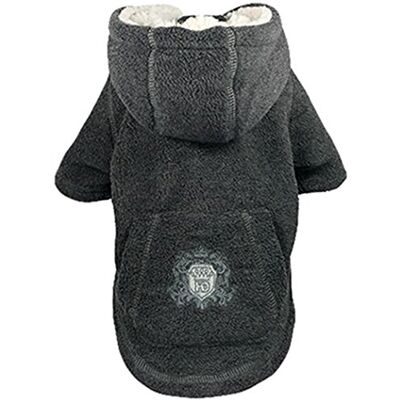 Hip Doggie HD-7HDCG-XL Crown bluza z kapturem, XL, szara Hip Doggie HD-7HDCG-XL Crown bluza z kapturem, XL, szara