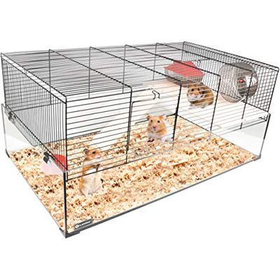 Flamingo HAMSTERKKA VITRU CZARNA 3 78 x 48 x 34,5 cm Flamingo HAMSTERKKA VITRU CZARNA 3 78 x 48 x 34,5 cm