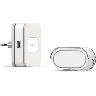 Philips WelcomeBell Plug IN, bezprzewodowy dzwonek do drzwi, zasięg do 300 m Philips WelcomeBell Plug IN, bezprzewodowy dzwonek do drzwi, zasięg do 300 m