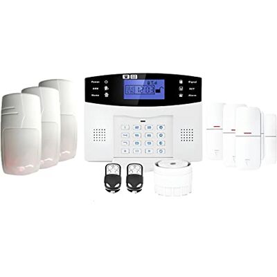 Lifebox , GSM Evolution Animal Kit-9 bezprzewodowy alarm domowy, system bezpieczeństwa, biały Lifebox , GSM Evolution Animal Kit-9 bezprzewodowy alarm domowy, system bezpieczeństwa, biały