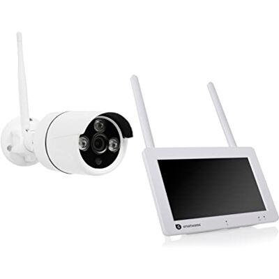 Smartwares system monitorowania zewnętrznego CMS-30400 WiFi noktowizor czujnik ruchu Smartwares system monitorowania zewnętrznego CMS-30400 WiFi noktowizor czujnik ruchu
