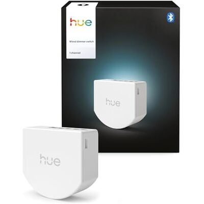 Philips Przewodowy Włącznik Światła, 1 szt., Zamienia Zwykłe Oświetlenie w Inteligentne, Timery i Harmonogramy, Sterowanie w Aplikacji i Głosowe, Apple Home Google Home Alexa Philips Przewodowy Włącznik Światła, 1 szt., Zamienia Zwykłe Oświetlenie w Inteligentne, Timery i Harmonogramy, Sterowanie w Aplikacji i Głosowe, Apple Home Google Home Alexa