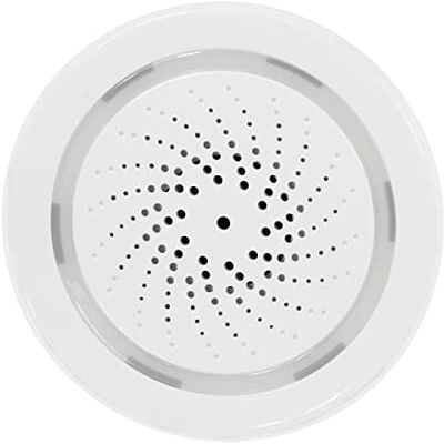 LogiLink SH0110 – Wi-Fi Smart Home syrena alarmowa (90 dB), sterowana za pomocą aplikacji, IP20, kompatybilna z Tuya, obsługuje Amazon Alexa i Google Home LogiLink SH0110 – Wi-Fi Smart Home syrena alarmowa (90 dB), sterowana za pomocą aplikacji, IP20, kompatybilna z Tuya, obsługuje Amazon Alexa i Google Home