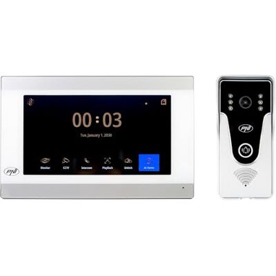 PNI Inteligentny wideodomofon SafeHome PT750 WiFi HD, P2P, monitor wewnętrzny, dedykowana aplikacja Tuya Smart, integracja w scenariuszach i inteligentne automatyzacje z innymi kompatybilnymi PNI Inteligentny wideodomofon SafeHome PT750 WiFi HD, P2P, monitor wewnętrzny, dedykowana aplikacja Tuya Smart, integracja w scenariuszach i inteligentne automatyzacje z innymi kompatybilnymi
