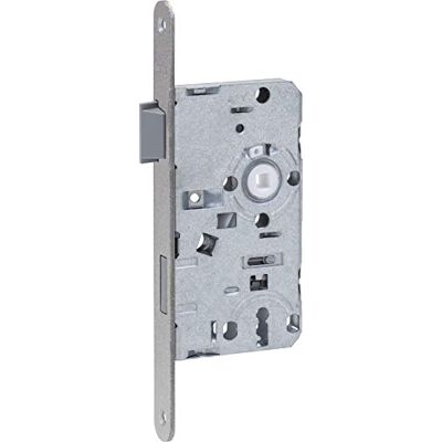 ABUS Zamek wpuszczany do drzwi pokojowych ES BB R S 55 72 20-61663, srebrny ABUS Zamek wpuszczany do drzwi pokojowych ES BB R S 55 72 20-61663, srebrny