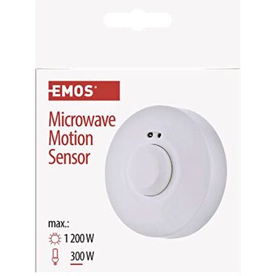 EMOS G1180 Czujnik ruchu MW IP20 Biały EMOS G1180 Czujnik ruchu MW IP20 Biały