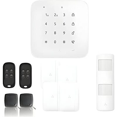 Lifebox , LBXT14C2I, bezprzewodowy alarm domowy, system bezpieczeństwa, biały Lifebox , LBXT14C2I, bezprzewodowy alarm domowy, system bezpieczeństwa, biały