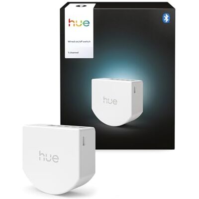 Philips Włącznik Światła, 1 szt., 1 Kanał, Zamienia Zwykłe Oświetlenie w Inteligentne, Timery i Harmonogramy, Sterowanie w Aplikacji i Głosowe, Zgodny z Apple Home, Google Home i Alexa Philips Włącznik Światła, 1 szt., 1 Kanał, Zamienia Zwykłe Oświetlenie w Inteligentne, Timery i Harmonogramy, Sterowanie w Aplikacji i Głosowe, Zgodny z Apple Home, Google Home i Alexa