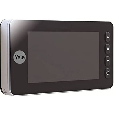 Yale Digital Door Viewer Auto Imaging 5800 srebrny nagrywanie zdjęć i filmów zintegrowany dzwonek do drzwi podgląd na żywo wykrywanie ruchu srebrny Yale Digital Door Viewer Auto Imaging 5800 srebrny nagrywanie zdjęć i filmów zintegrowany dzwonek do drzwi podgląd na żywo wykrywanie ruchu srebrny