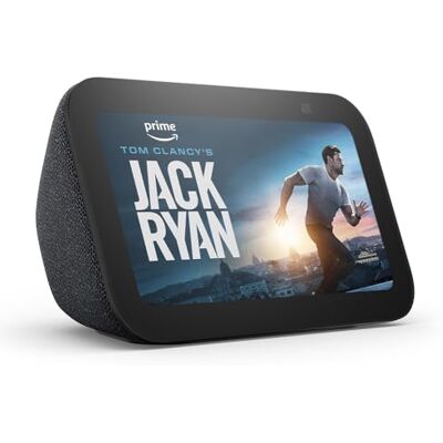 Amazon Echo Show 5 (najnowszej generacji) Inteligentny wyświetlacz i budzik z wyraźniejszym dźwiękiem Wersja międzynarodowa Grafitowy Amazon Echo Show 5 (najnowszej generacji) Inteligentny wyświetlacz i budzik z wyraźniejszym dźwiękiem Wersja międzynarodowa Grafitowy