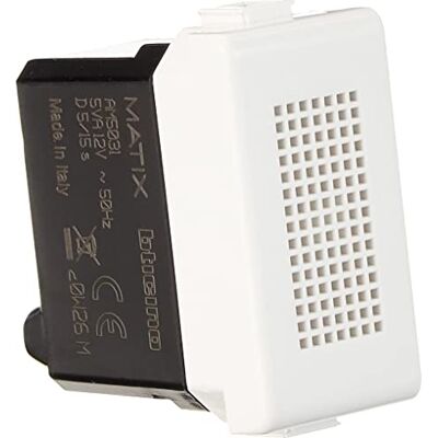 Bticino sam5031 F dzwonek 12 V, biały Bticino sam5031 F dzwonek 12 V, biały