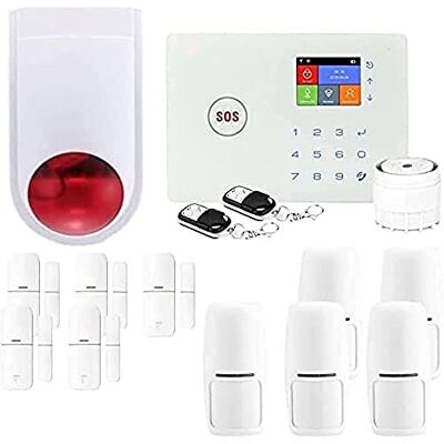 Lifebox Bezprzewodowy alarm domowy 2 razy większe bezpieczeństwo Wi-Fi i GSM Amazone Skalowalny alarm, bez subskrypcji i podłączony Łatwo zabezpiecz swój dom KIT7 Lifebox Bezprzewodowy alarm domowy 2 razy większe bezpieczeństwo Wi-Fi i GSM Amazone Skalowalny alarm, bez subskrypcji i podłączony Łatwo zabezpiecz swój dom KIT7