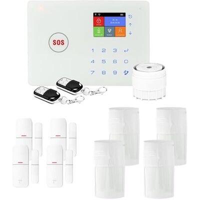 Lifebox Bezprzewodowy alarm domowy 2 razy większe bezpieczeństwo Wi-FI i GSM Amazone Skalowalny, bezabonamentowy i podłączony alarm Łatwe zabezpieczenie domu ZESTAW Animal 4 Lifebox Bezprzewodowy alarm domowy 2 razy większe bezpieczeństwo Wi-FI i GSM Amazone Skalowalny, bezabonamentowy i podłączony alarm Łatwe zabezpieczenie domu ZESTAW Animal 4