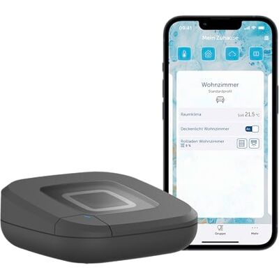 Homematic IP Access Point 2, Smart Home Gateway z bezpłatną aplikacją i sterowaniem głosowym za pośrednictwem Amazon Alexa, antracyt, 161345A0 Homematic IP Access Point 2, Smart Home Gateway z bezpłatną aplikacją i sterowaniem głosowym za pośrednictwem Amazon Alexa, antracyt, 161345A0