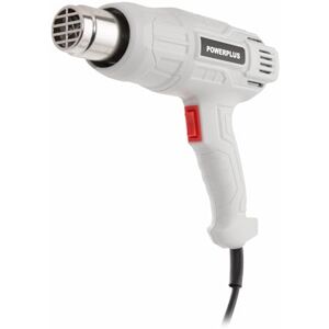POWERPLUS Pistolet na gorące powietrze POWC80100-2000 W, 2 ustawienia temperatury 350-600°C POWERPLUS Pistolet na gorące powietrze POWC80100-2000 W, 2 ustawienia temperatury 350-600°C