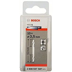 Bosch Professional Wiertło końcowe HSS-G szlifowane (10 sztuk, Ø 3,5 mm) Bosch Professional Wiertło końcowe HSS-G szlifowane (10 sztuk, Ø 3,5 mm)