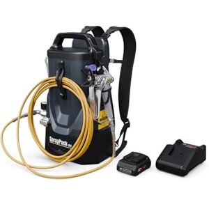 Wagner Akumulatorowy bezpowietrzny pistolet malarski SprayPack 18V, mobilny system natryskowy Airless zapewniający idealne powierzchnie *w tym bateria i ładowarka* Wagner Akumulatorowy bezpowietrzny pistolet malarski SprayPack 18V, mobilny system natryskowy Airless zapewniający idealne powierzchnie *w tym bateria i ładowarka*