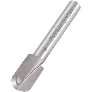 Trend Profesjonalny frez do zaokrągleń do frezarki górnowrzecionowej, promień 5 mm, trzpień 1/4 cala, średnica cięcia 10 mm i długość cięcia 18 mm, węglik spiekany (TCT), bez łożyska, 12/5X1/4TC Trend Profesjonalny frez do zaokrągleń do frezarki górnowrzecionowej, promień 5 mm, trzpień 1/4 cala, średnica cięcia 10 mm i długość cięcia 18 mm, węglik spiekany (TCT), bez łożyska, 12/5X1/4TC