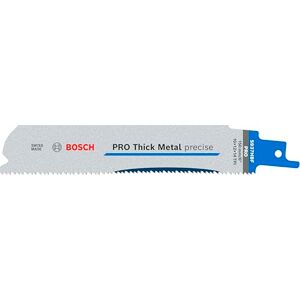 Bosch 5x Brzeszczot do piły szablastej PRO Thick Metal precise S937HBF (do Rury i profile metalowe, Metale nieżelazne, Długość 150 mm, Professional Akcesoria Piła szablasta) Bosch 5x Brzeszczot do piły szablastej PRO Thick Metal precise S937HBF (do Rury i profile metalowe, Metale nieżelazne, Długość 150 mm, Professional Akcesoria Piła szablasta)