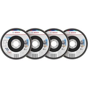 Bosch 15x Zestaw tarcz listkowych X451 (do Stal, Aluminiowy, Ø 125 mm, Ziarnistość 40, 60, 80, 120, Professional Akcesoria Duża szlifierka kątowa) Bosch 15x Zestaw tarcz listkowych X451 (do Stal, Aluminiowy, Ø 125 mm, Ziarnistość 40, 60, 80, 120, Professional Akcesoria Duża szlifierka kątowa)