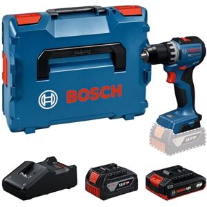 Bosch PRO 18V System Wiertarko-wkrętarka akumulatorowa GSR18V-52 (akumulatory: GBA 18V 2.0Ah, GBA 18V 4.0Ah, ładowarka GAL 18V-40, walizka L-BOXX) Bosch PRO 18V System Wiertarko-wkrętarka akumulatorowa GSR18V-52 (akumulatory: GBA 18V 2.0Ah, GBA 18V 4.0Ah, ładowarka GAL 18V-40, walizka L-BOXX)