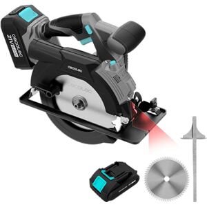 Cecotec DirectPrecission 8000 Vision akumulatorowa piła tarczowa, 21 V, tarcza 165 mm, silnik szczotkowy, prowadnica laserowa i prowadnica równoległa, akcesoria do odkurzacza Cecotec DirectPrecission 8000 Vision akumulatorowa piła tarczowa, 21 V, tarcza 165 mm, silnik szczotkowy, prowadnica laserowa i prowadnica równoległa, akcesoria do odkurzacza