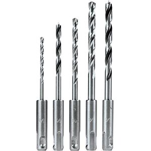Makita B-59243 5-częściowy zestaw wierteł SDS-Plus, metal, drewno Makita B-59243 5-częściowy zestaw wierteł SDS-Plus, metal, drewno