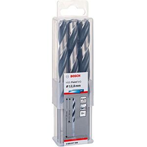 Bosch Professional 5 szt. HSS wiertło spiralne PointTeQ (do metalu, 12,8 x 101 x 151 mm, akcesoria wiertarko-wkrętarki) Bosch Professional 5 szt. HSS wiertło spiralne PointTeQ (do metalu, 12,8 x 101 x 151 mm, akcesoria wiertarko-wkrętarki)