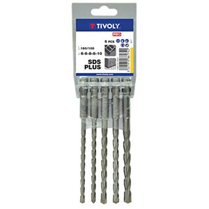 Tivoly Timoly 10901070047 wiertło SDS+, proste, szpiczaste, dł. 160 mm, 5 sztuk Tivoly Timoly 10901070047 wiertło SDS+, proste, szpiczaste, dł. 160 mm, 5 sztuk